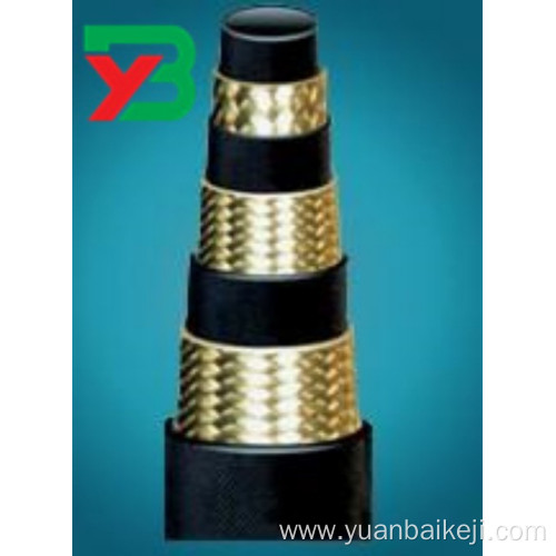 Three layer heat resistant hose